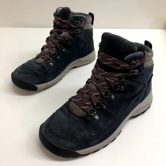 Danner Women's Adrika 5" Hiker Navy Blue Suede Wool Ankle Hiking Boot Size 6 - Picture 5 of 13